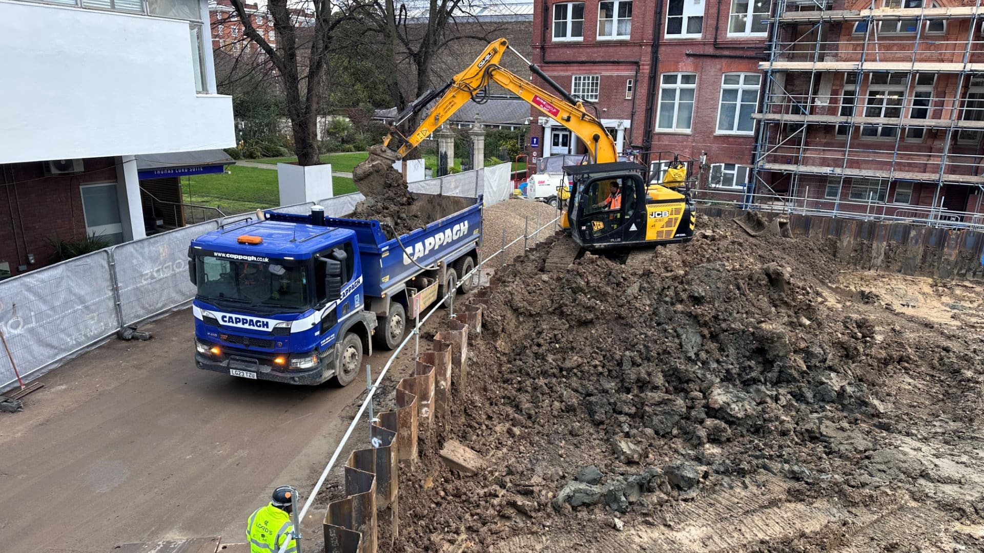 Lord's Allen Stand - Byrne Groundworks