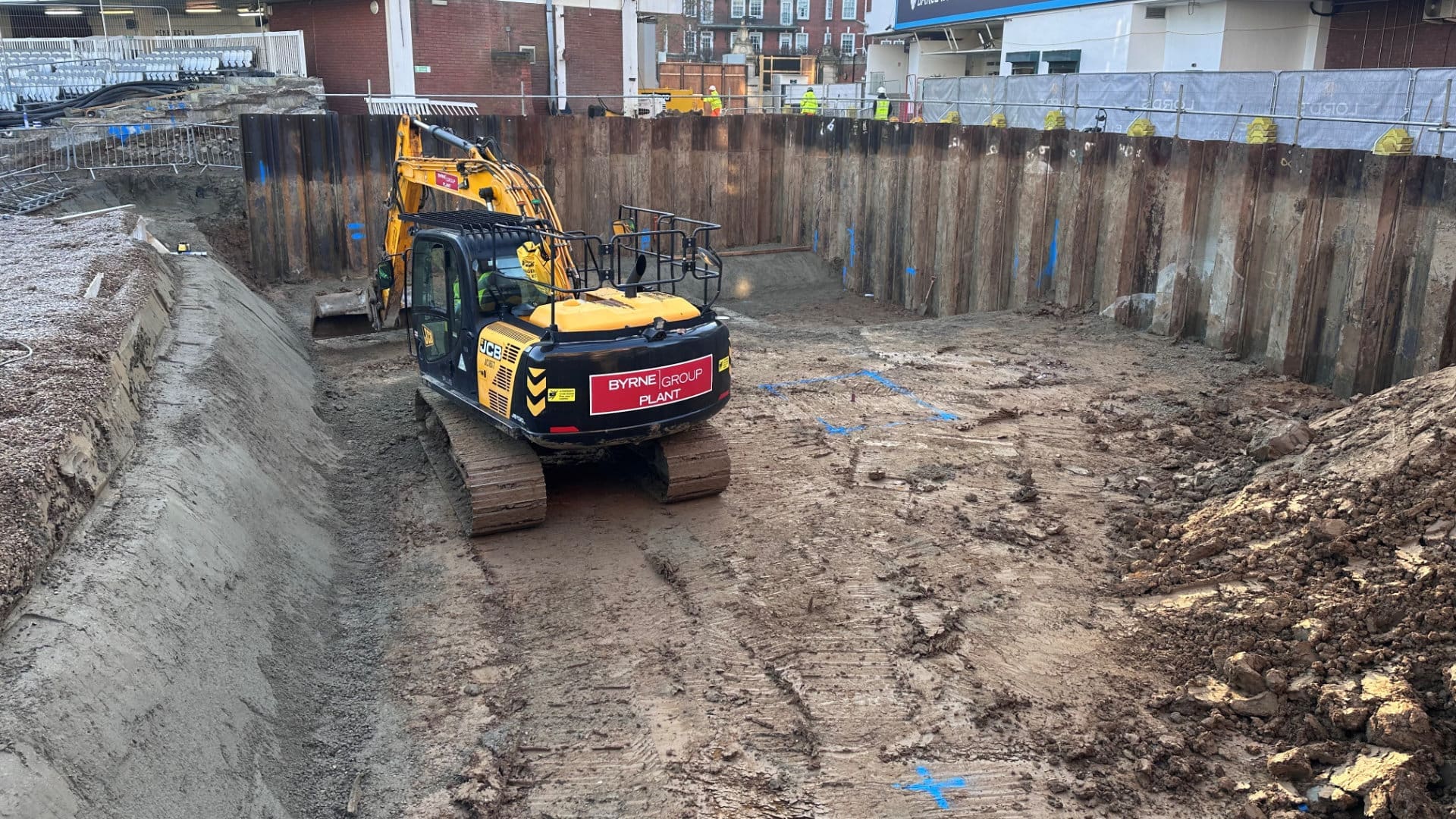 Lord's Allen Stand - Byrne Groundworks