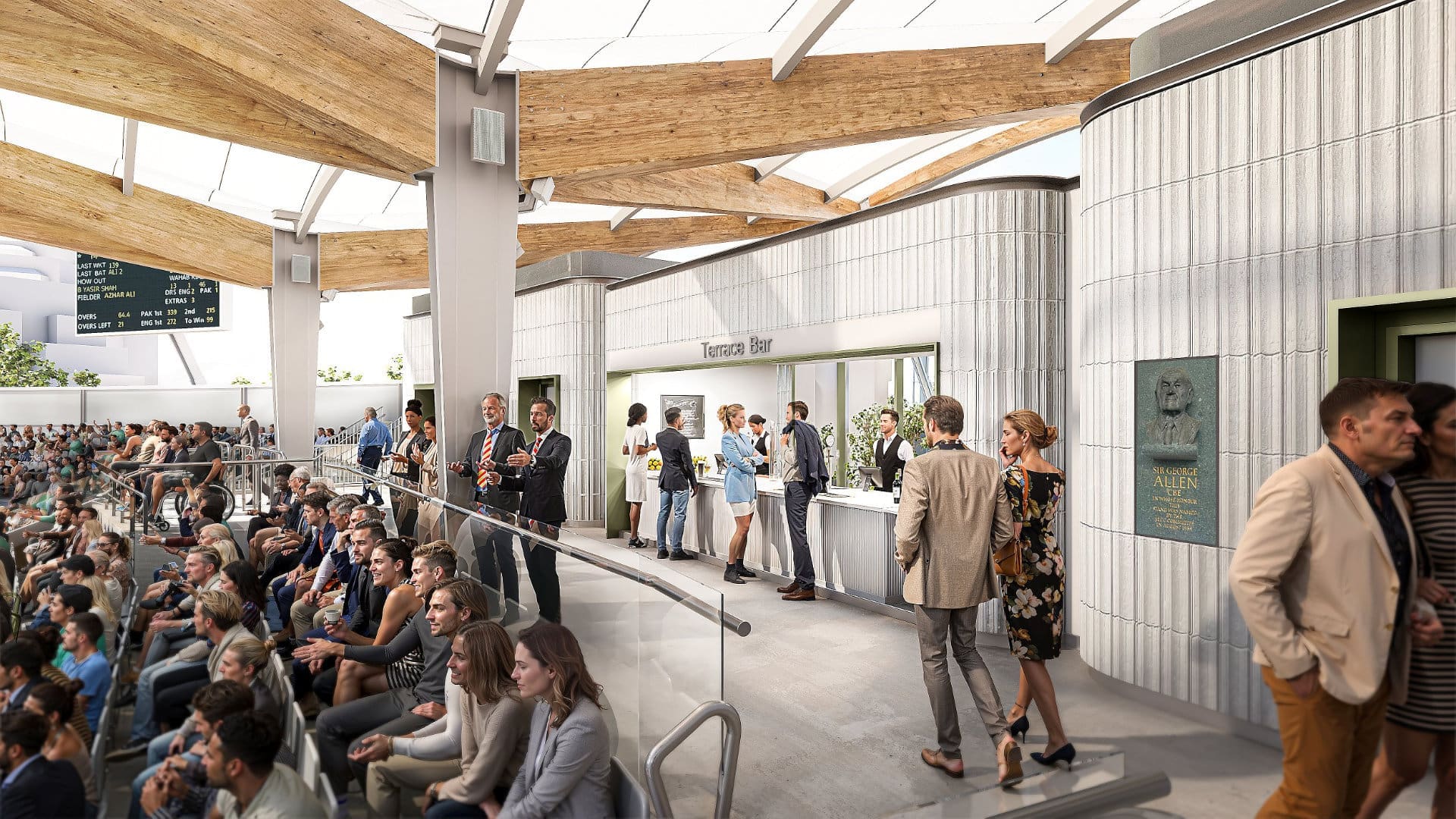 Lord's Allen Stand - Ellmer