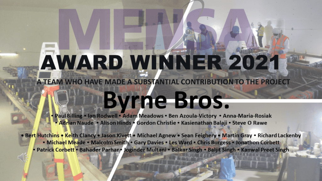 Byrne Bros. win MENSA Award 2021
