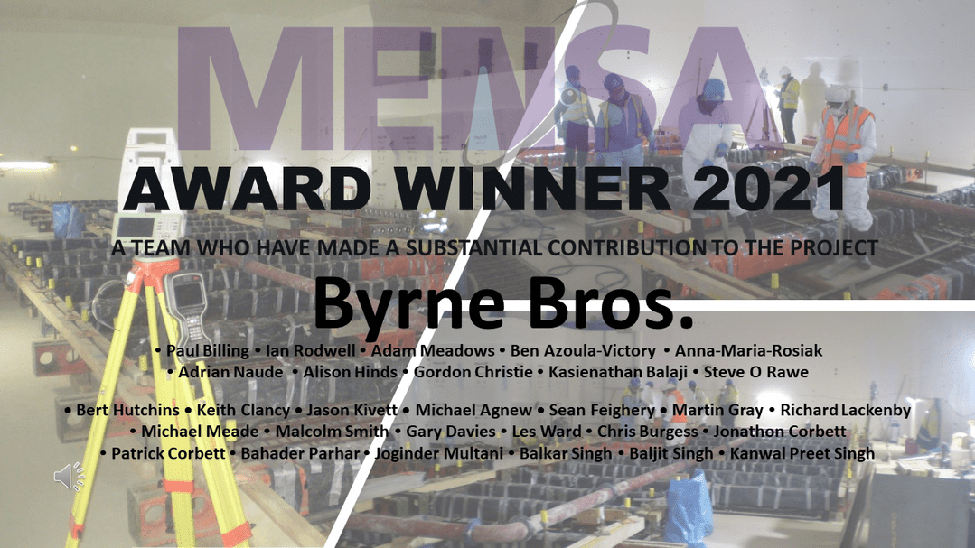 Byrne Bros. win MENSA Award 2021