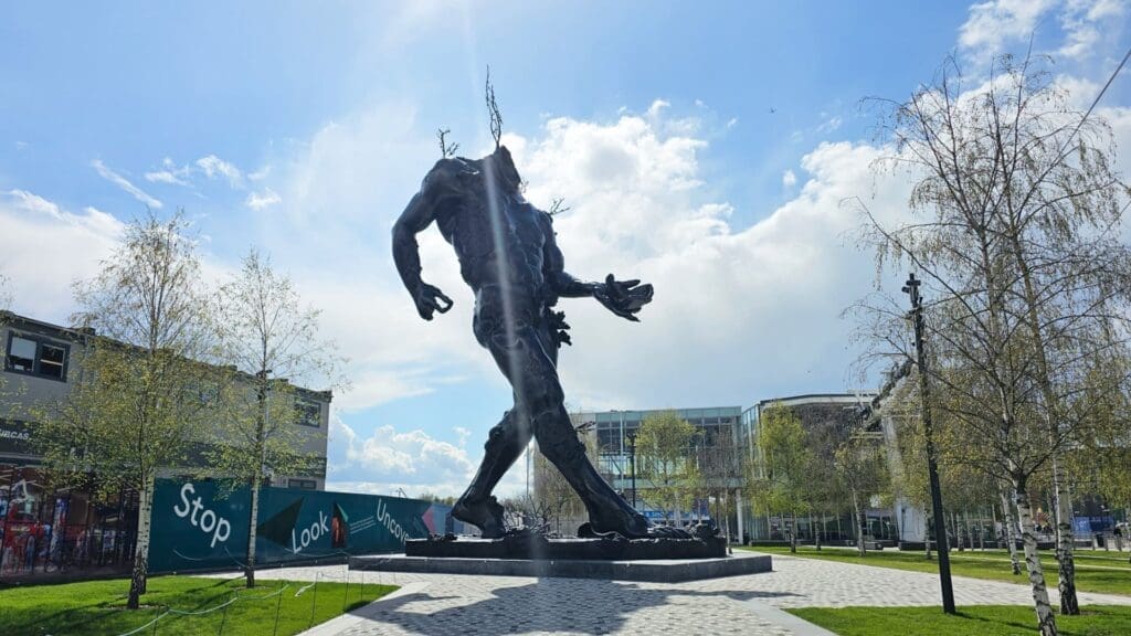 Demon with Bowl Byrne Demolition Byrne Groundworks Leisure & Hospitality